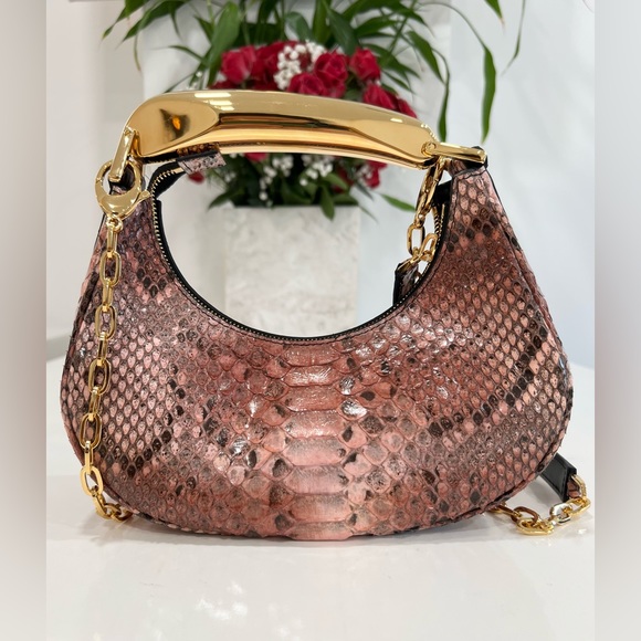 Tom Ford Python Bianca Mini Hobo Bag - Picture 5 of 16
